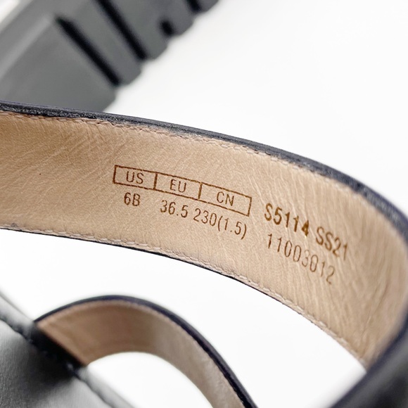 Stuart Weitzman Gala Lift Sandal Gladiator Black Leather - Picture 9 of 16